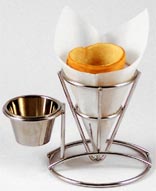 Breadcone with cone-cup.